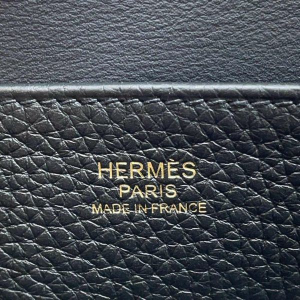 エルメス ハンドバッグ アルザン25 ブラック/ゴールド金具 トリヨンクレマンス K刻印 2way 黒