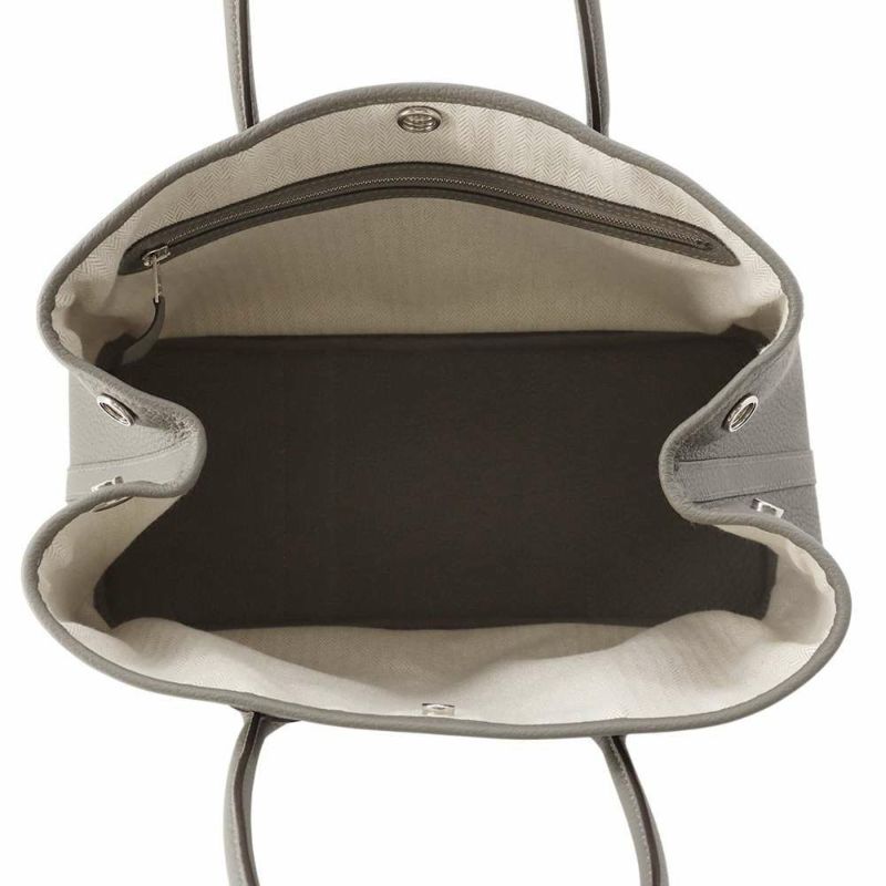 エルメス トートバッグ ガーデンパーティTPM グリメイヤー/シルバー金具 ネゴンダ W刻印 HERMES Garden Party
