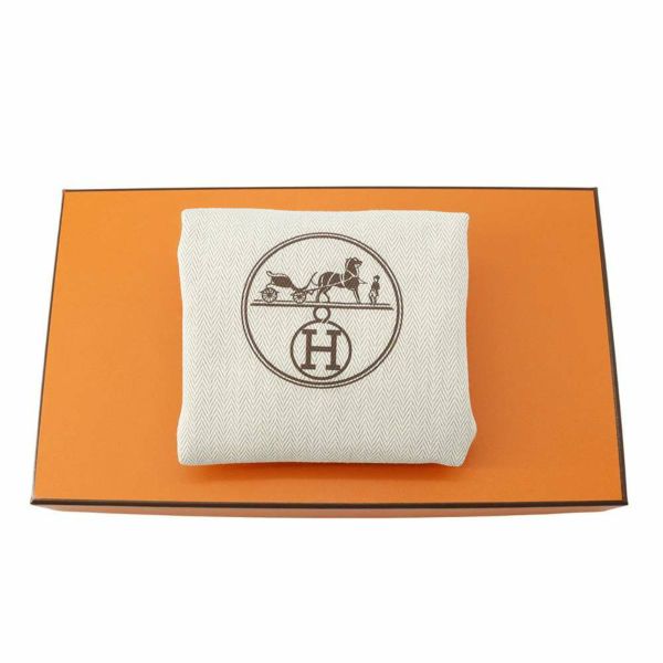 エルメス ハンドバッグ ポシェットケリー エトゥープ/シルバー金具 スイフト W刻印