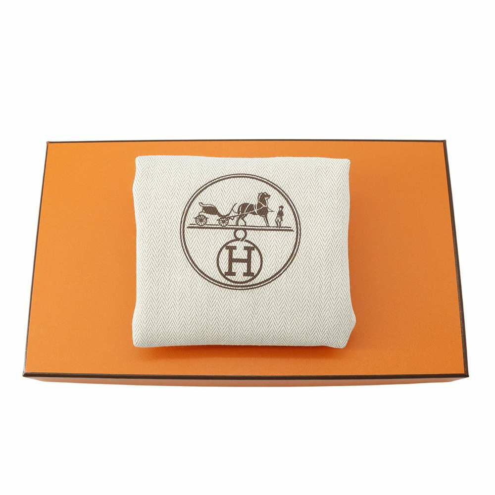 エルメス ハンドバッグ ポシェットケリー エトゥープ/シルバー金具 スイフト W刻印