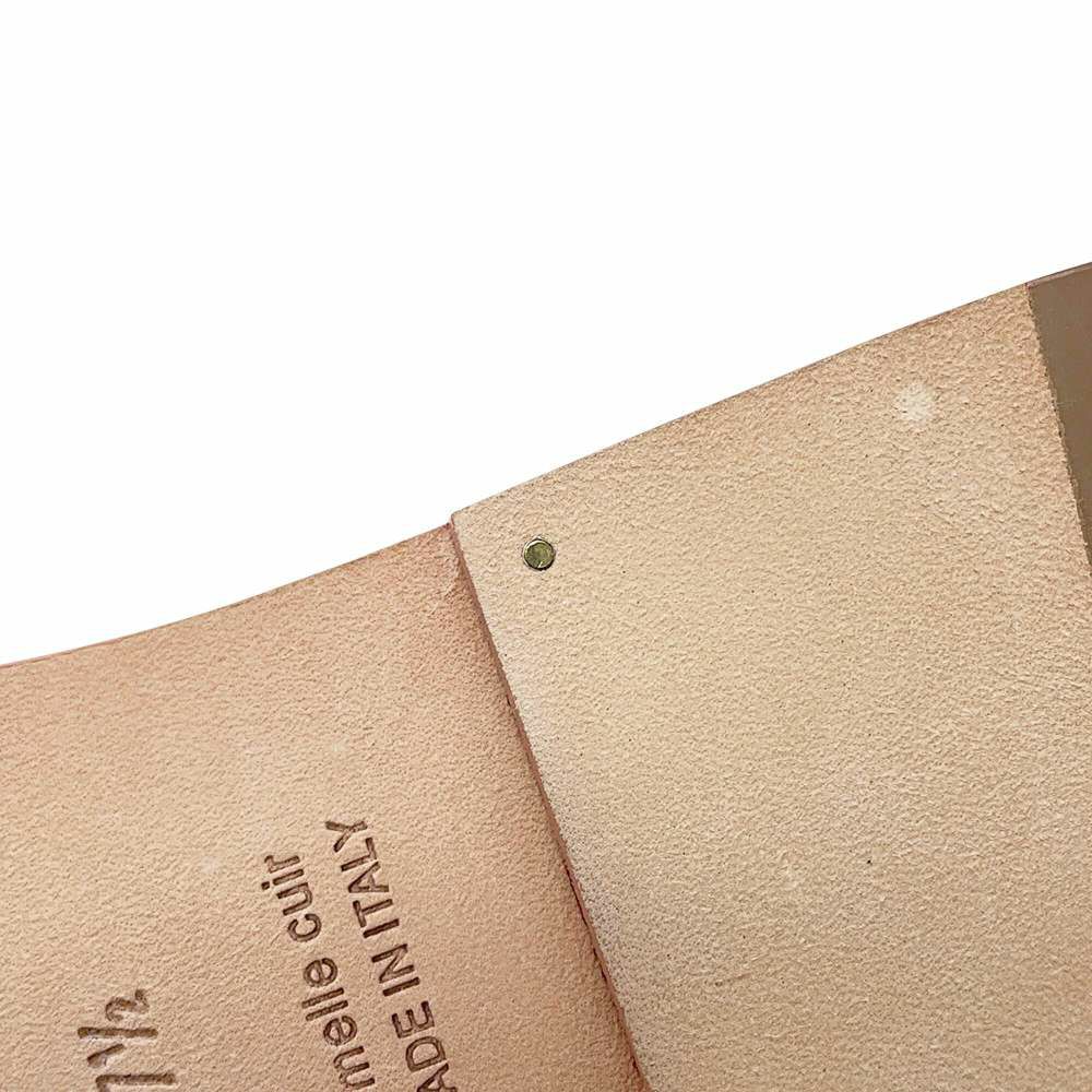 エルメス サンダル オラン エプソン レディースサイズ37 1/2 HERMES 靴