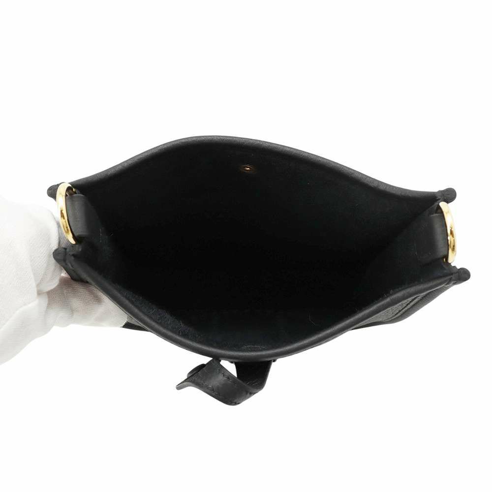 エルメス エブリンTPM アマゾン ブラック/グリミスティ/ゴールド金具 トリヨンクレマンス W刻印 黒