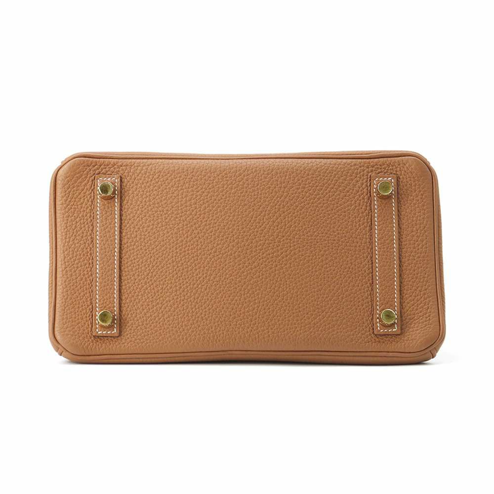 エルメス バーキン25 ゴールド/ゴールド金具 トゴ D刻印 HERMES Birkin ハンドバッグ