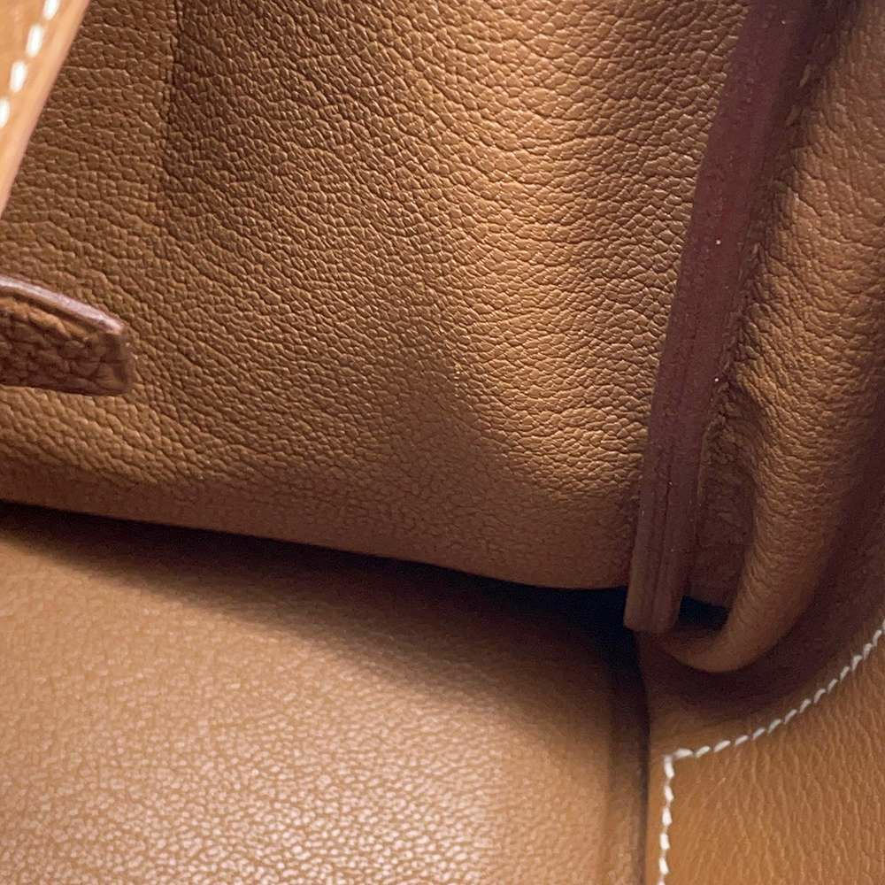 エルメス バーキン25 ゴールド/ゴールド金具 トゴ D刻印 HERMES Birkin ハンドバッグ