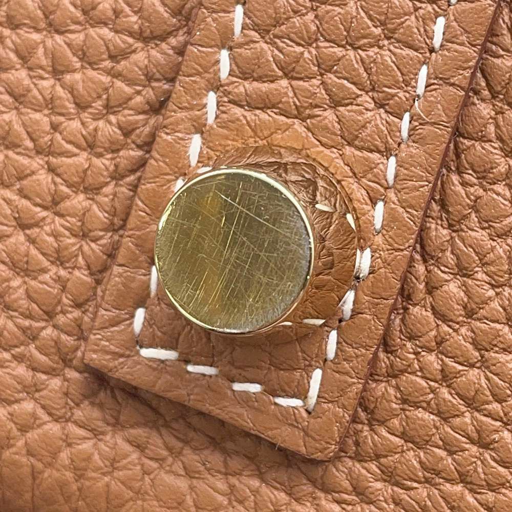 エルメス バーキン25 ゴールド/ゴールド金具 トゴ D刻印 HERMES Birkin ハンドバッグ