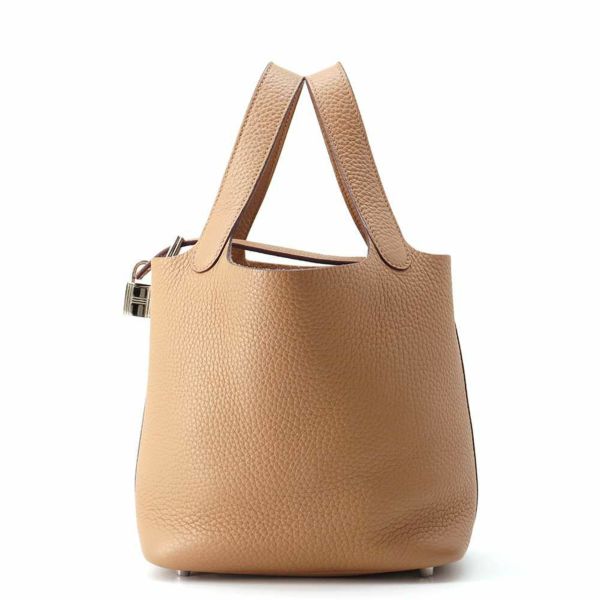 エルメス ハンドバッグ ピコタンロックPM チャイ/シルバー金具 トリヨンクレマンス B刻印