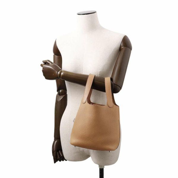 エルメス ハンドバッグ ピコタンロックPM チャイ/シルバー金具 トリヨンクレマンス B刻印