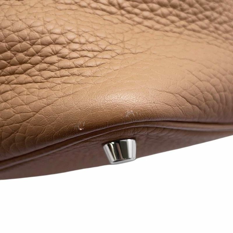 エルメス ハンドバッグ ピコタンロックPM チャイ/シルバー金具 トリヨンクレマンス B刻印