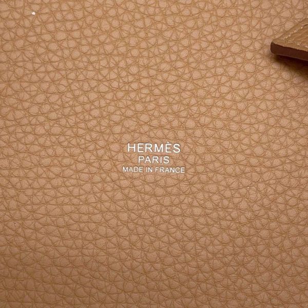 エルメス ハンドバッグ ピコタンロックPM チャイ/シルバー金具 トリヨンクレマンス B刻印