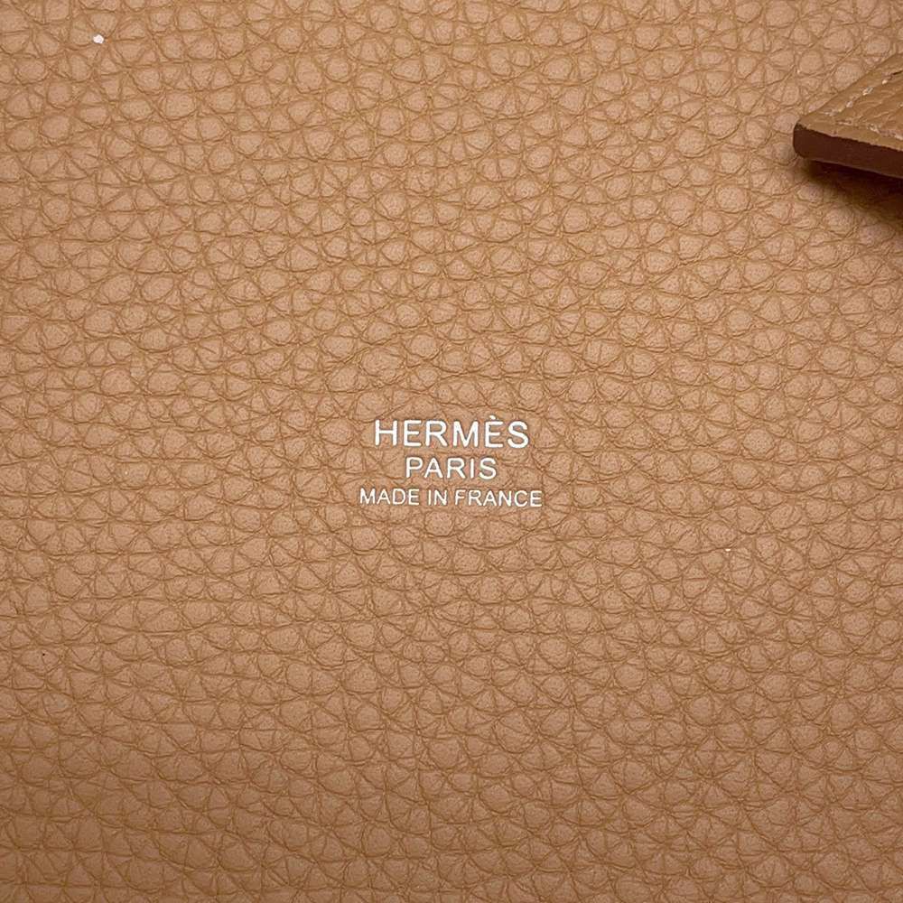 エルメス ハンドバッグ ピコタンロックPM チャイ/シルバー金具 トリヨンクレマンス B刻印