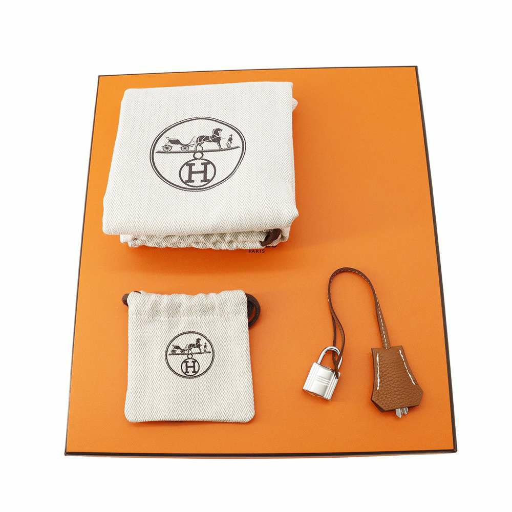 エルメス バーキン25 ゴールド/シルバー金具 トゴK刻印 HERMES Birkin ハンドバッグ