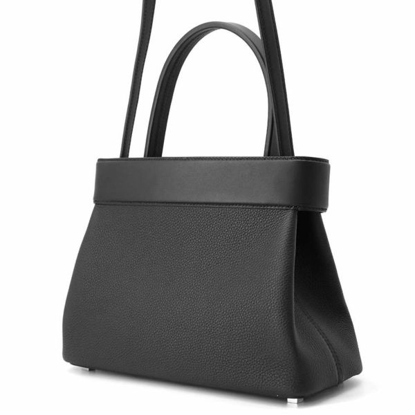 エルメス ハンドバッグ メドール ブラック/モノクローム金具
