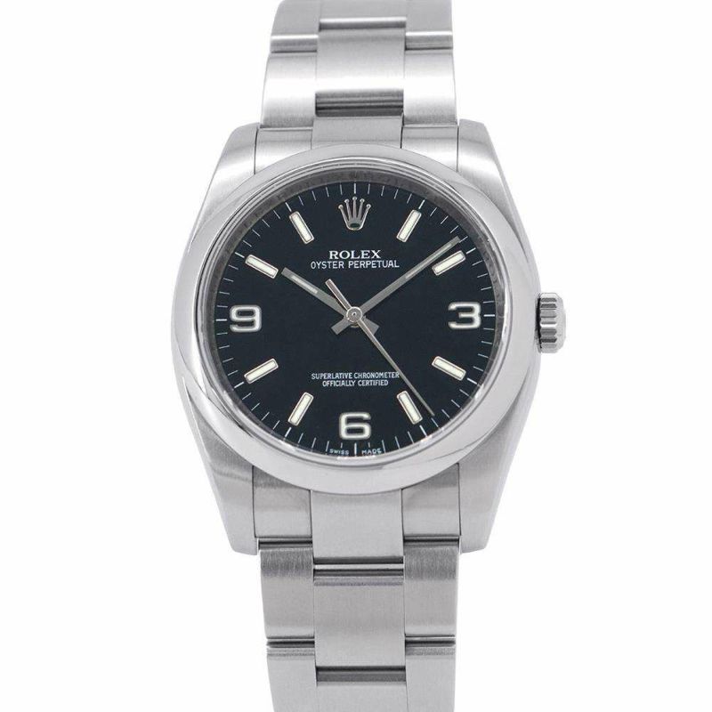 ロレックス オイスターパーペチュアル36 ランダムシリアル ルーレット 116000 ROLEX 腕時計 ウォッチ 黒文字盤