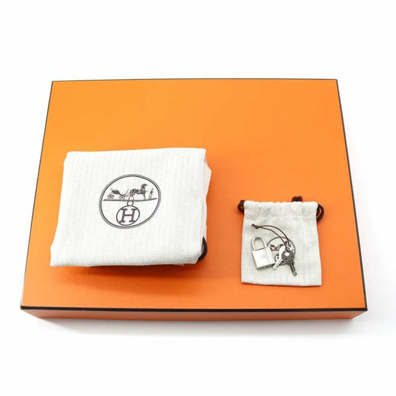 エルメス ハンドバッグ ピコタンロックMM グリペール/ゴールド/シルバー金具 フェルト/スイフト Z刻印