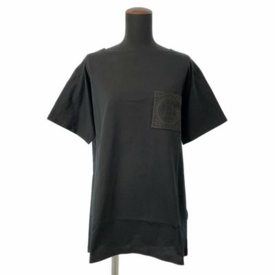 その他 エルメス ワンピース 半袖 Tシャツ レディースサイズ40 HERMES 服 黒 ...レディース