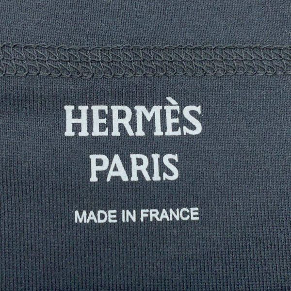 エルメス チュニック 刺繍ポケット コットン レディースサイズ34 HERMES アパレル 黒