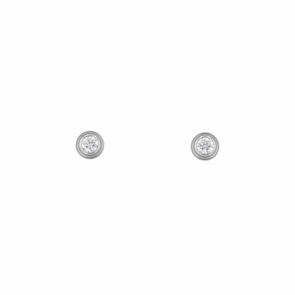 カルティエ ピアス ダムール ピアス XS ダイヤモンド 2P 計0.08