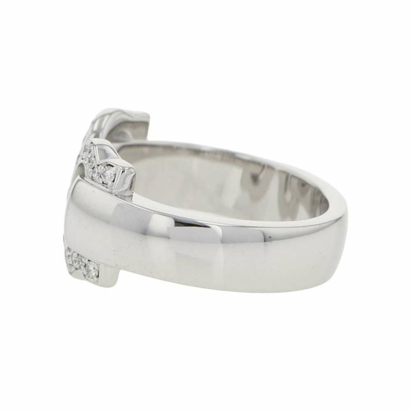 カルティエ リング 2C ブークルセ ダイヤモンド K18WGホワイトゴールド リングサイズ49 Cartier ジュエリー