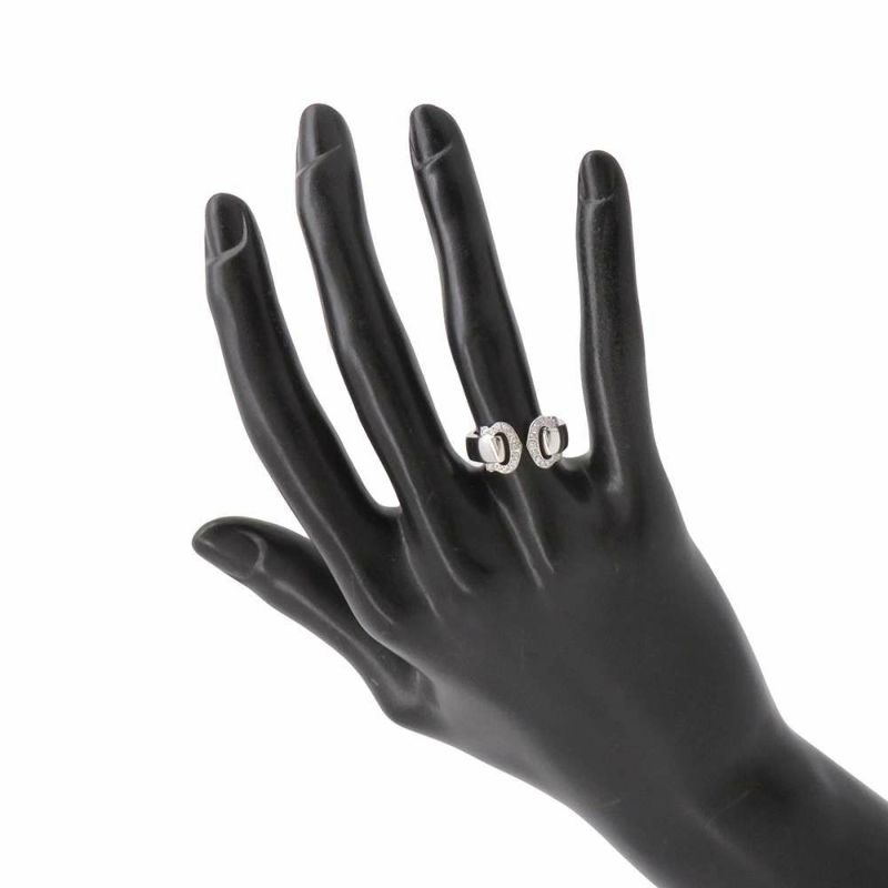 カルティエ リング 2C ブークルセ ダイヤモンド K18WGホワイトゴールド リングサイズ49 Cartier ジュエリー