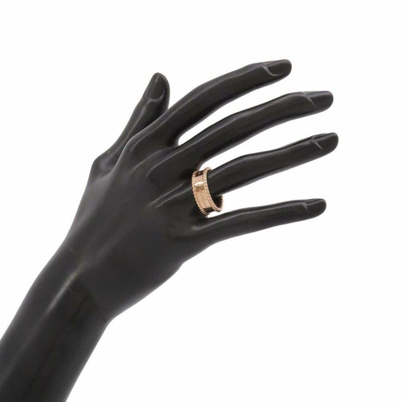 ヴァンクリーフ&アーペル リング ペルレ シニアチュール リング K18PG リングサイズ57 VCARN32400/VCARN32457