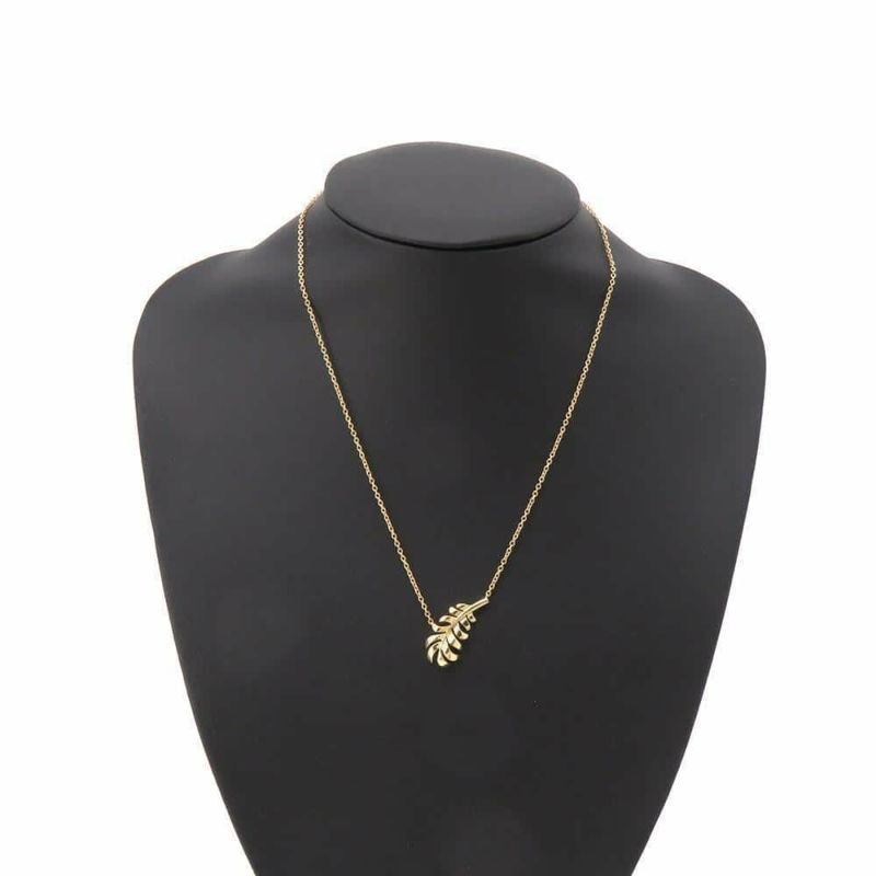 シャネル ネックレス プリュム ドゥ シャネル ネックレス K18YGイエローゴールド J10167 CHANEL ジュエリー