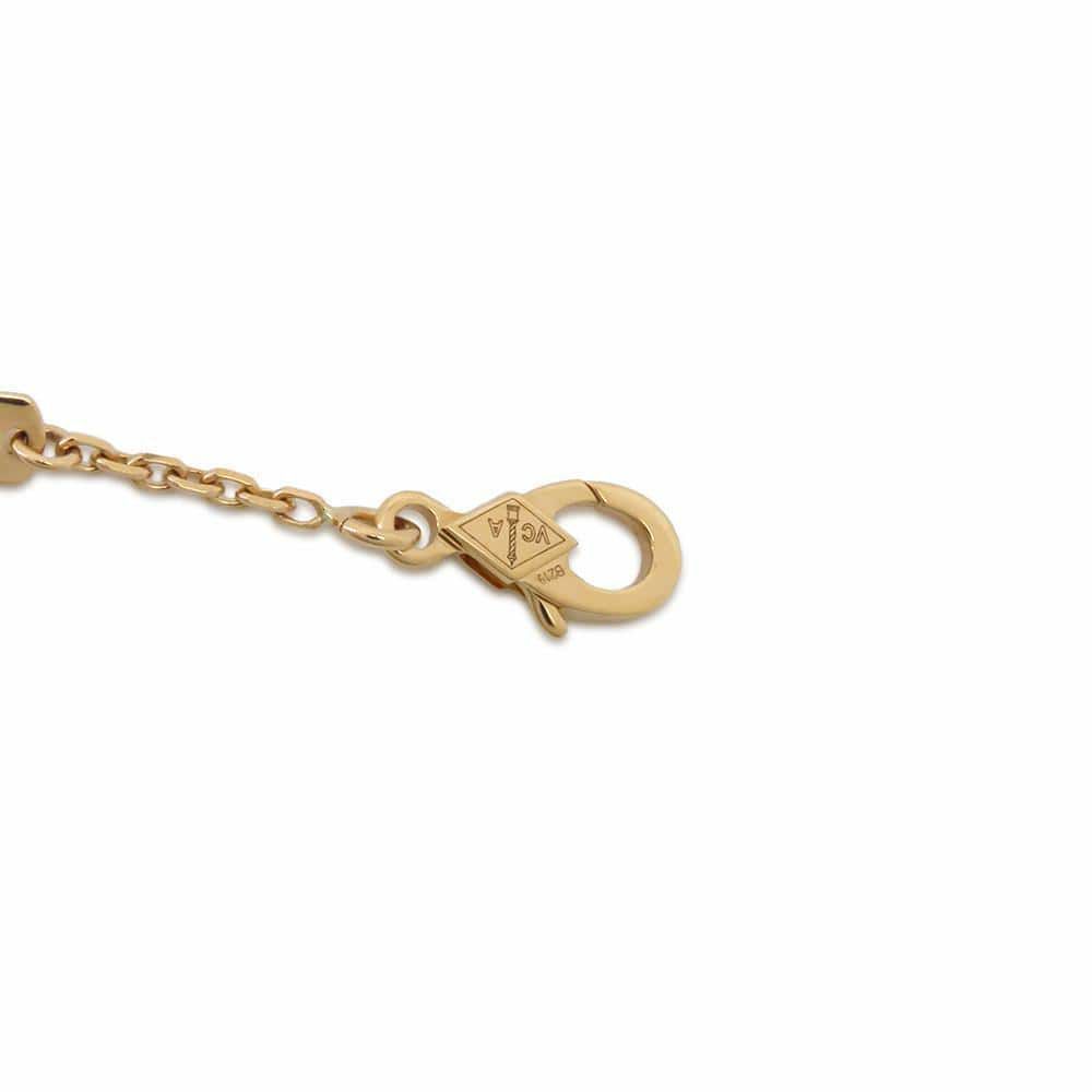 ヴァンクリーフ&アーペル ネックレス ヴィンテージ アルハンブラ ペンダント オニキス K18YGイエローゴールド VCARA45800