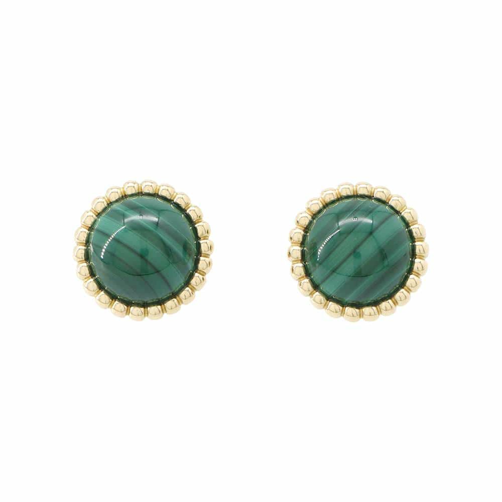 ヴァンクリーフ&アーペル ピアス ペルレ クルール ピアス K18YG マラカイト VCARP4DS00 Van Cleef & Arpels ジュエリー