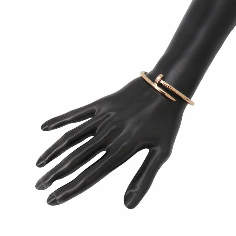 カルティエ ブレスレット ジュストアンクル クラッシックモデル K18PGピンクゴールド サイズ15 B6048115 Cartier jewelry