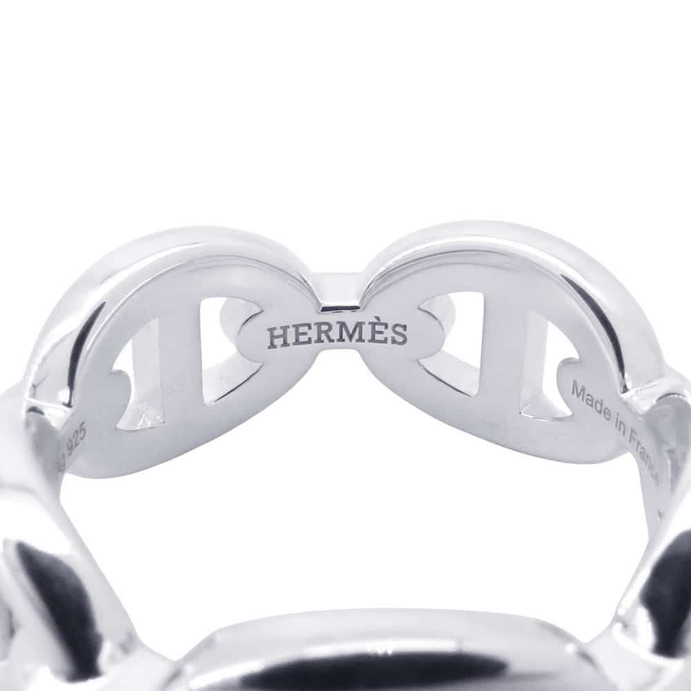 エルメス リング シェーヌダンクル アンシェネPM SV925シルバー リングサイズ50 HERMES ジュエリー