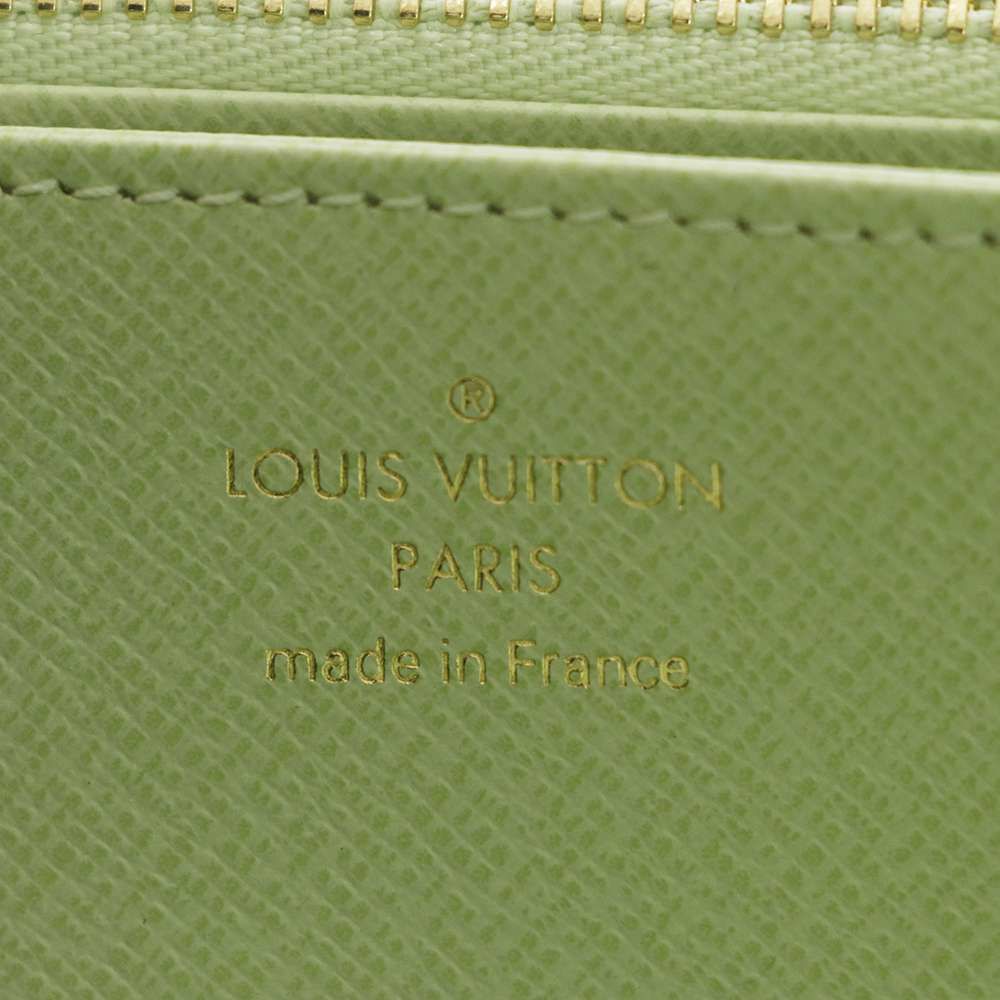 ルイヴィトン 長財布 モノグラム ジッピー・ウォレット M83218 LOUIS VUITTON 抹茶 日本限定