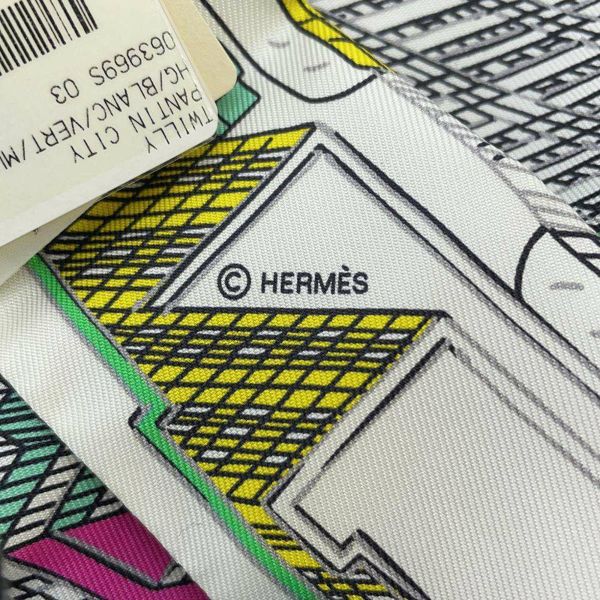 エルメス スカーフ ツイリー パンタン・シティ Pantin City HERMES シルクツイル 2023秋冬