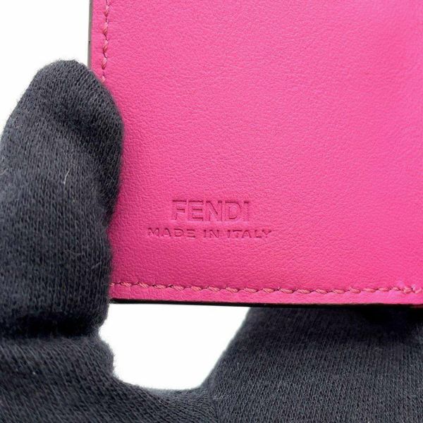 フェンディ 三つ折り財布 ピーカブー マイクロ レザー 8M0426 FENDI