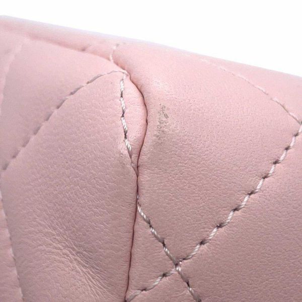 シャネル チェーンショルダーバッグ トップハンドル ミニ フラップ マトラッセ ココマーク ラムスキン AS4847 CHANEL