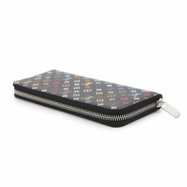 ルイヴィトン モノグラム LV × TM  ポルトフォイユ・クレマンス M13408 LOUIS VUITTON 村上隆 黒 ブラック