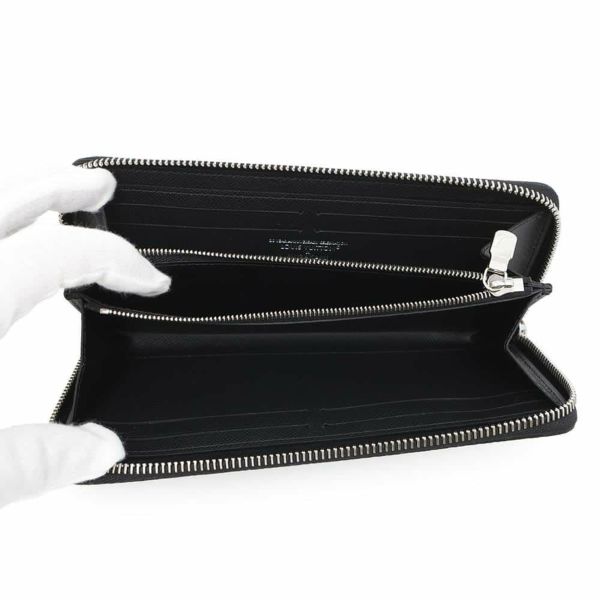 ルイヴィトン モノグラム LV × TM  ポルトフォイユ・クレマンス M13408 LOUIS VUITTON 村上隆 黒 ブラック