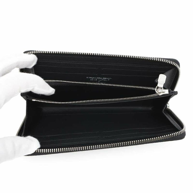 ルイヴィトン モノグラム LV × TM  ポルトフォイユ・クレマンス M13408 LOUIS VUITTON 村上隆 黒 ブラック