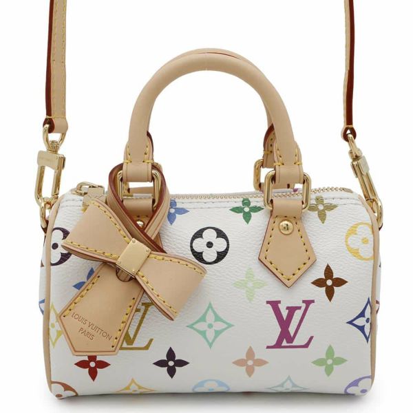 ルイヴィトン ハンドバッグ モノグラム LV × TM ナノ・スピーディ