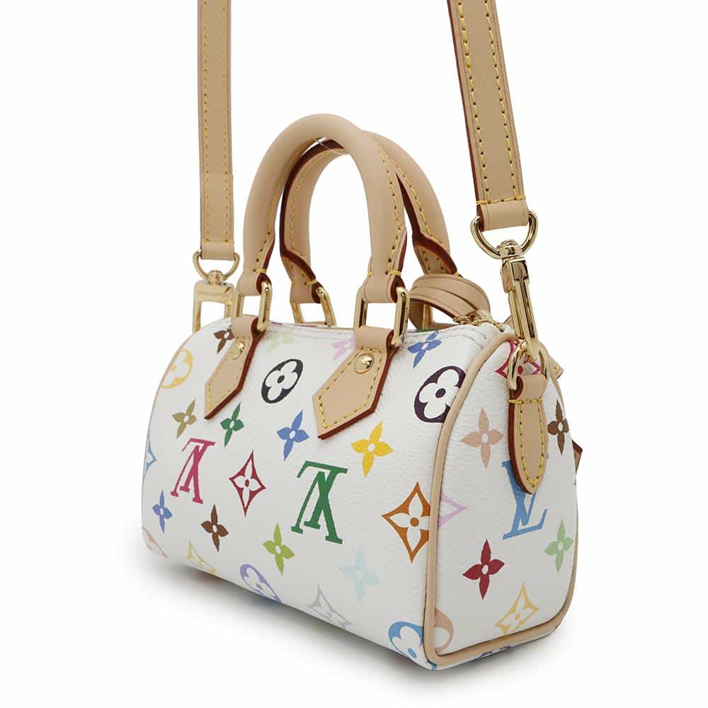 ルイヴィトン ハンドバッグ モノグラム LV × TM ナノ・スピーディ M13391 LOUIS VUITTON 2way