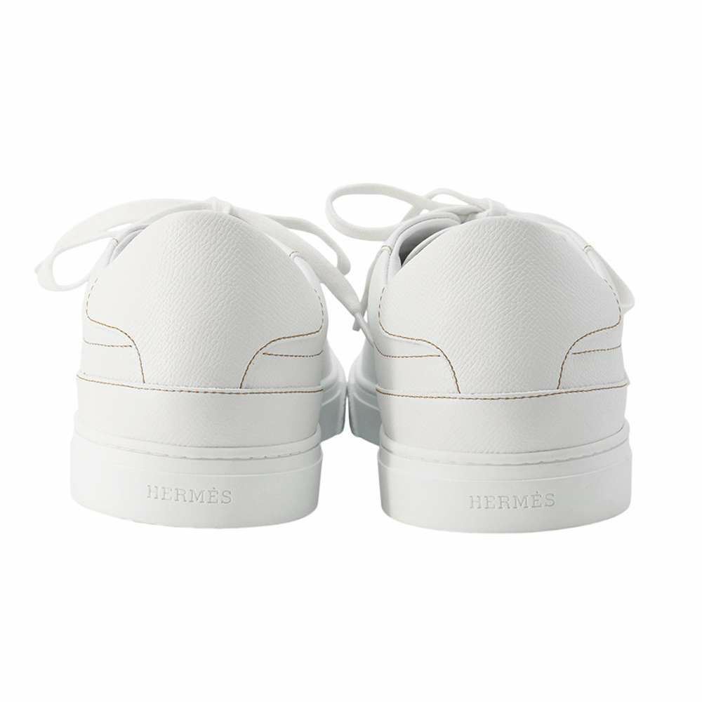 エルメス スニーカー デイ ケリーバックル メンズサイズ44 HERMES 靴 白