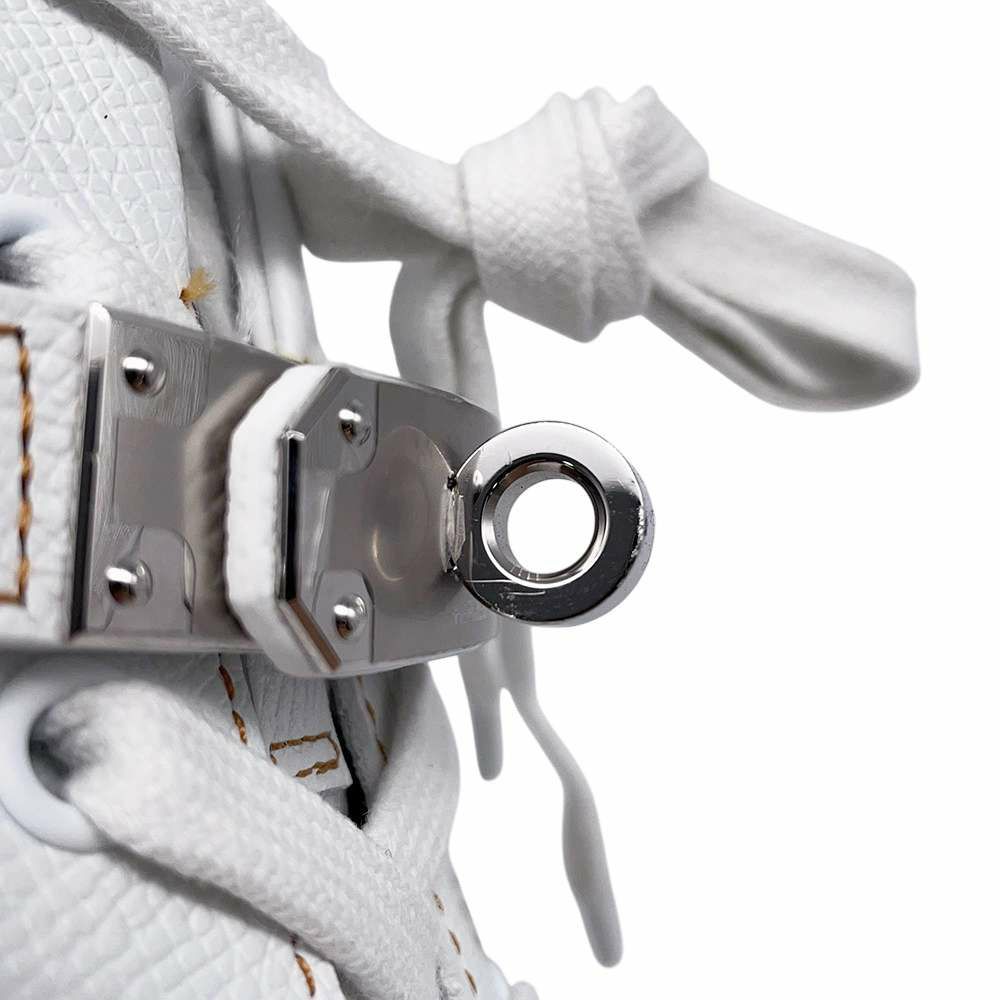 エルメス スニーカー デイ ケリーバックル メンズサイズ44 HERMES 靴 白