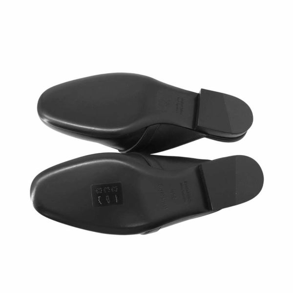 エルメス ミュール オズ OZ レザー レディースサイズ34 1/2 HERMES 靴