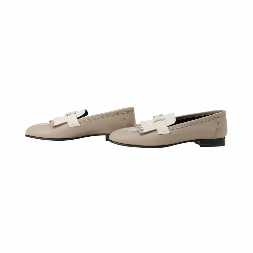 エルメス モカシン ロワイヤル レザー レディースサイズ37 1/2 HERMES 靴