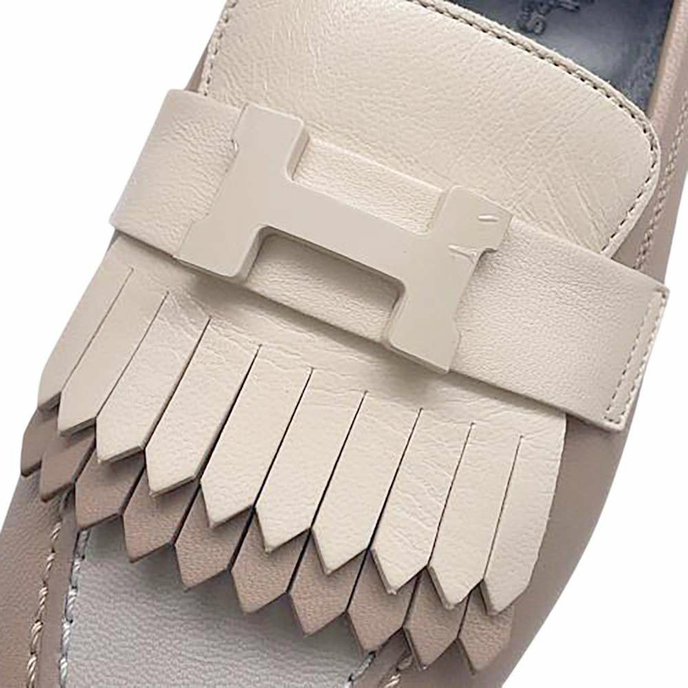 エルメス モカシン ロワイヤル レザー レディースサイズ37 1/2 HERMES 靴