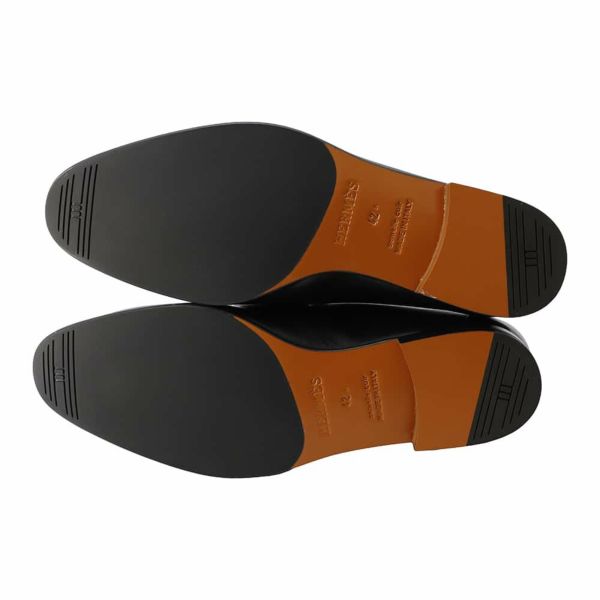まさこ HERMES エルメス　モカシンパリ　サイズ42 1/2 モカシン《パリ》--251062Z 02-
