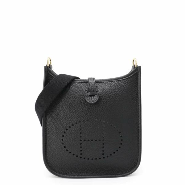 エルメス エブリンTPM アマゾン ブラック/ゴールド金具 トリヨンクレマンス K刻印 黒