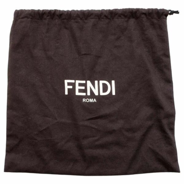 フェンディ ショルダーバッグ モントレゾール 8BT298 FENDI バッグ 巾着バッグ 黒