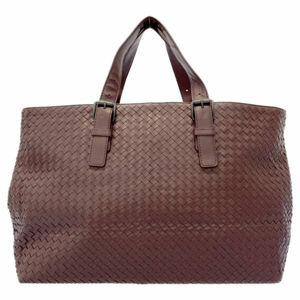 ボッテガヴェネタ トートバッグ イントレチャート ラージ レザー 189632 BOTTEGA VENETA