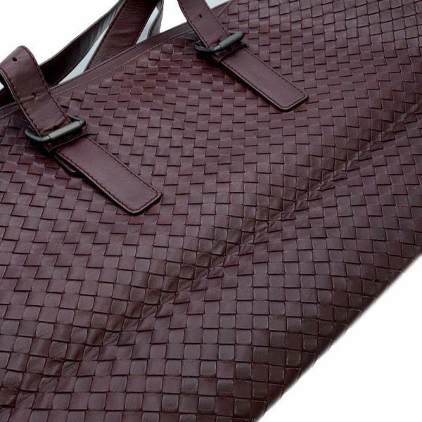 ボッテガヴェネタ トートバッグ イントレチャート ラージ レザー 189632 BOTTEGA VENETA