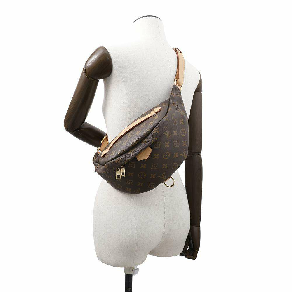 ルイヴィトン ボディバッグ モノグラム バムバッグ M43644 LOUIS VUITTON ヴィトン バッグ ウエストバッグ