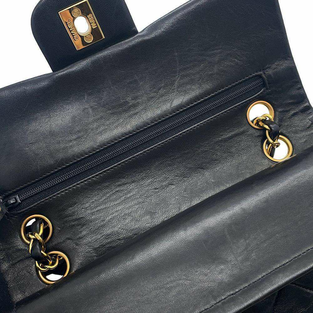 シャネル チェーンショルダーバッグ マトラッセ23 ココマーク ダブルチェーン A01113 CHANEL バッグ 黒